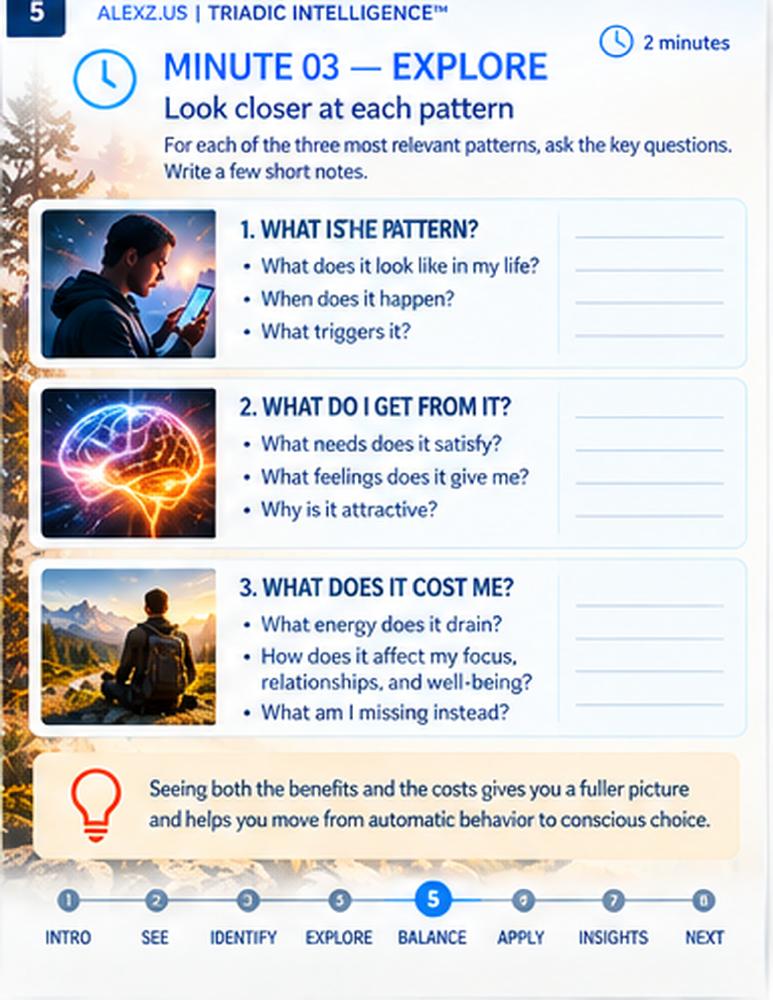 Original worksheet page from the guide